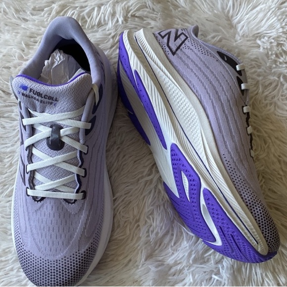 New Women Sz 8 lavender New Balance fuel cell gorgeous WIDE fashion sneakers - Picture 3 of 15